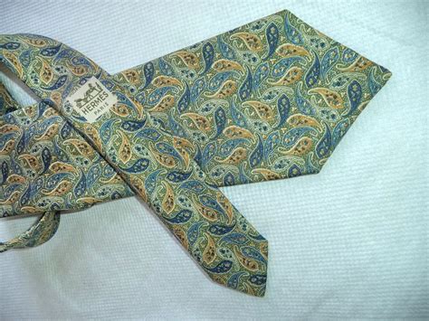 paisley ties hermes|Hermes ties for men.